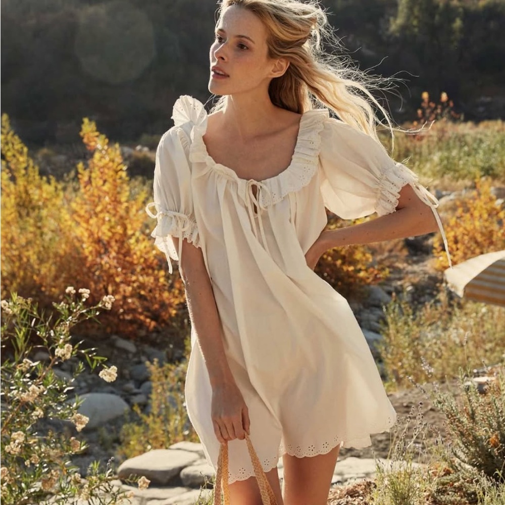 DOEN -Salt- Evalene Dress S